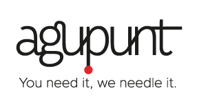 logo agupunt con claim You need it, we needle it