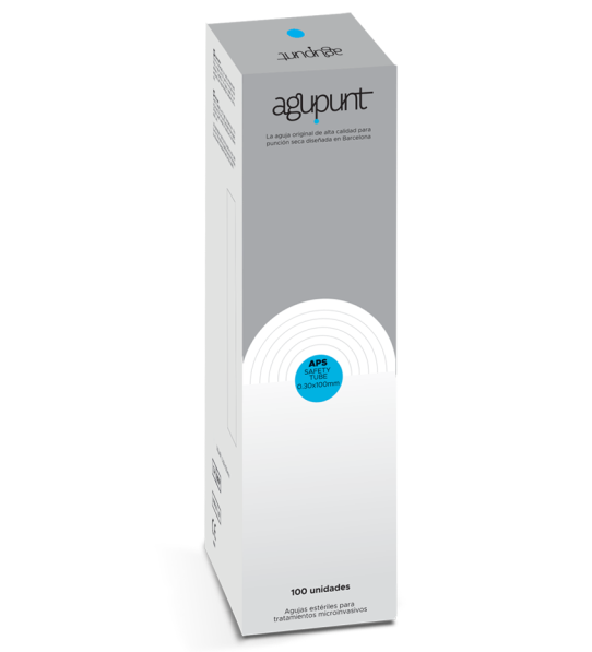 Dry Needles APS Safety Tube Light blue 0,30X100 (100 units)